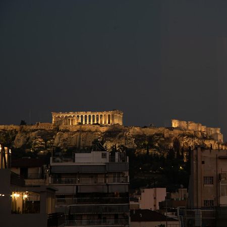 Stunning Acropolis View - 500M Metro - At Historical Center Apartment Athena Bagian luar foto