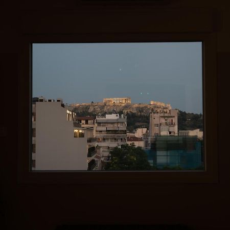 Stunning Acropolis View - 500M Metro - At Historical Center Apartment Athena Bagian luar foto