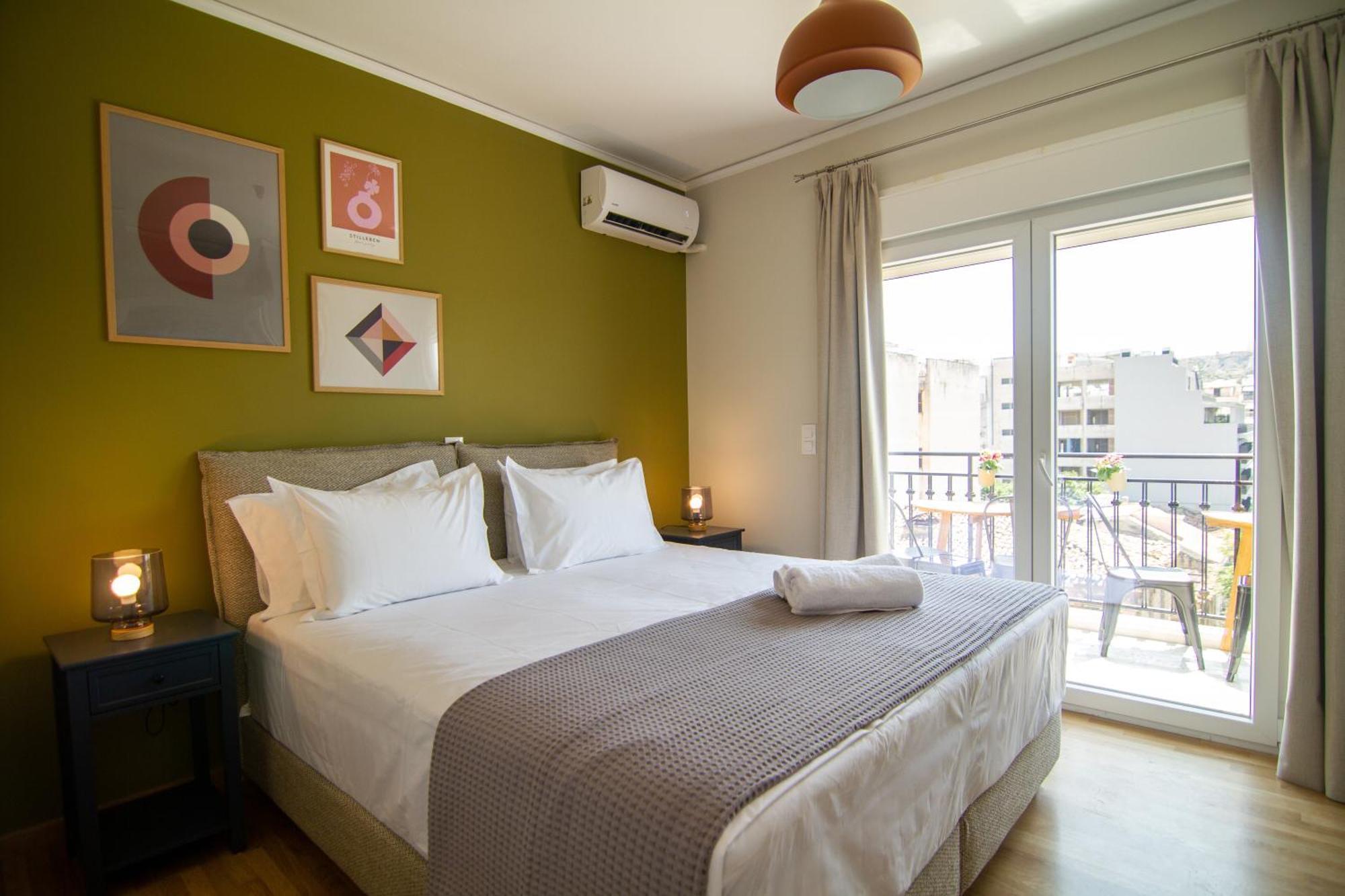 Stunning Acropolis View - 500M Metro - At Historical Center Apartment Athena Bagian luar foto